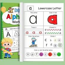 A-Z Letter Practice Books, Including Writing Practice, Reusable Handwriting Practice Books And Magic Practice Books, Suitable For Students, Stationery Learning Supplies, Ideal Gift For Back To School Season, Learning Rewards, Holiday Or Birthday - Multicolor - View 12
