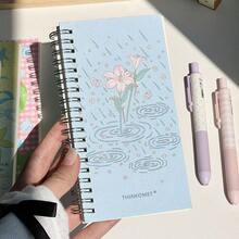 THINKOMET Planner Coil Notebook To Do List Daily Memo Self-Discipline Notebook A6 Schedule Book - Rectangle - View 9