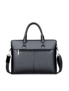 Men's Large Capacity Business Commuter Handbag Briefcase Shoulder Bag Laptop Crossbody Bag - Multicolor - View 5