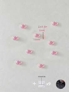 3pcs/6pcs/9pcs/20pcs/30/40/50pcs Colorful 3D Lucky Turtle Side Decorative Stickers Random Color, DIY Phone Case Modification Accessories, Nail Art Decor, Fun Handmade DIY, Free Paste Decoration Modification, Creative Handmade Gift Small Items For Best Friends - Multicolor - View 18