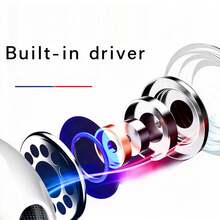 Wired In-Ear Earphones, 3.5mm Stereo Earbuds With In-Line Volume Control And Built-In Microphone, Electroplated Universal Phone Earphones - View 5