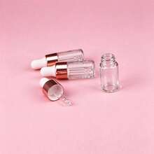 3 Botol Pipet Kaca 3ml dengan Kotak Penyimpanan, Botol Dispenser Kosmetik Minyak Esensial Mini Isi Ulang, Aksesori Liburan Berkemah, Perlengkapan Perjalanan Pantai, Hadiah Kecil untuk Pecinta Perjalanan, Wadah Dispenser Parfum Mini untuk Wanita - MultiWarna - View 5