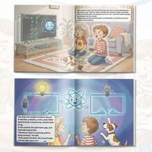 Explore Chemistry In Action! 8-Theme Illustrated Chemistry Learning With Atoms, Molecules, Elements, Mixtures, Periodic Table, Reactions, Acids, Bases, Kitchen Science, Nuclear Chemistry And Electric Energy - Chemistry Topic - View 6