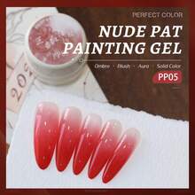 Sơn gel móng tay PERFECT COLOR Pat Pat 5g, gel nghệ thuật móng ombre cho móng hồng má, hiệu ứng gradient màu nude, độ che phủ màu có thể xây lớp, tự làm manicure - Nhiều màu - Xem 20