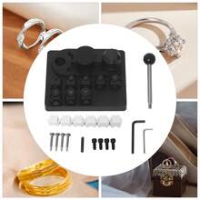 kangten Rings Jewelry Making Multi-Functional Bending Machine Ring Bender Tool, Multifunctional Earring Jewelry Making Tool - Black - View 8
