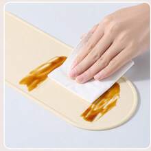 Silicone Pet Feeding Mat, Dog & Cat Food Bowl Mat, Waterproof, Leak-Proof, Non-Slip, Oval Shape - View 6