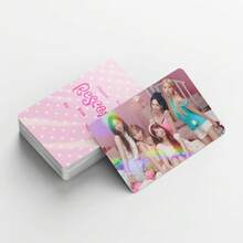 124pcs RESCENE Girl Group Single Pretty KPOP Merchandise LOMO Photocards, Multiple Styles, Double-Sided High-Definition Printing, Waterproof, Scratch-Resistant, No Residue, Suitable For Planner Decoration, Card Album Storage, Birthday, Holiday, Graduation, Back To School Season Gifts, Limited Fan Collection - 98272-rESCENE - View 5