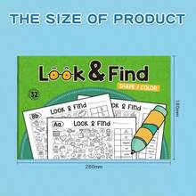 Find The Hidden Pictures Book, Interactive Search And Draw Activity Book, Engaging Hide And Seek Themed Pages - Multicolor - View 10