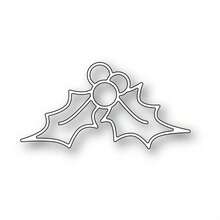 1pc Holly Leaf & Berry Metal Cutting Die, Creative Metal Template For Scrapbooking, Photo Album Decoration, Card Cutting And Handmade Greeting Card Making - Leaf - View 4
