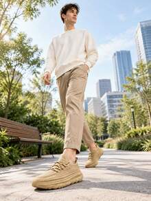Men Sneakers - Khaki - View 5
