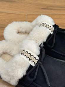 Women Home Slippers - Black - View 3