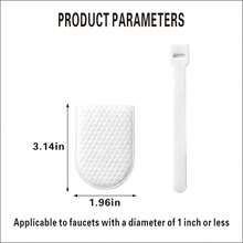 Non-Woven Fabric Faucet Filter, Faucet Filter, Filter + Strap, Universal For Bathroom, Easy Installation, Can Filter Rust, Sediment, Sand And Impurities, Home Water Purifier - Thickened Christmas Gift Creative Non-Woven Fabric Faucet Filter, Christmas Gift For Colleagues - Multicolor - View 10
