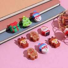 50pcs Creative Christmas Erasers - Random Styles - Student Stationery Prizes - Christmas Stationery Small Gifts - Multicolor - View 4