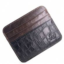 EIGIIS Credit Card Holder Wallet, PU Leather Ultra Slim Wallet, Thin Minimalist Credit Card Case Card Protector, Front Pocket Wallets For Men, Women - A - View 8
