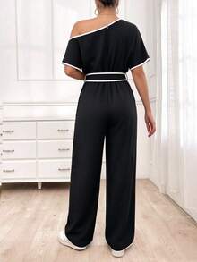 Women Two-Piece Outfits - Black - View 2