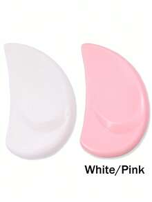 1pc Professional Nail File White/Pink Half Moon Curved Nail Art Nail File Buffer Manicure Pedicure Sanding Nail Art Tools, Stainless Steel File,For Hand And Toe Nails And Foot Care - Multicolor - View 9