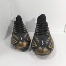 Adult Men's & Women's Football Shoes, Competition & Training, Long Studs AG, Natural Grass & Artificial Turf - Black - View 6