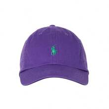 Polo Ralph Lauren Unisex Baseball Cap With Embroidered Pony Logo 710667709503 - Purple 710667709503 - View 11