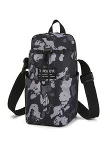 TIANDINGYU Men's Crossbody Small Bag, Sports Hiking Water Bottle Bag, Work Commute Bag, Multi-Pocket Shoulder Bag, Holiday Gift, Birthday Gift - Multicolor - View 14