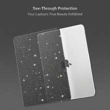 حافظة حماية للابتوب MacBook Neo 13 بوصة 2026 A3404 A18 Pro Chip | بطانية حماية صلب لامع مضاد للتشقق & فيلم لوحة مفاتيح EU/US & واقي شاشة، بطانية براق - مشاهدة 3
