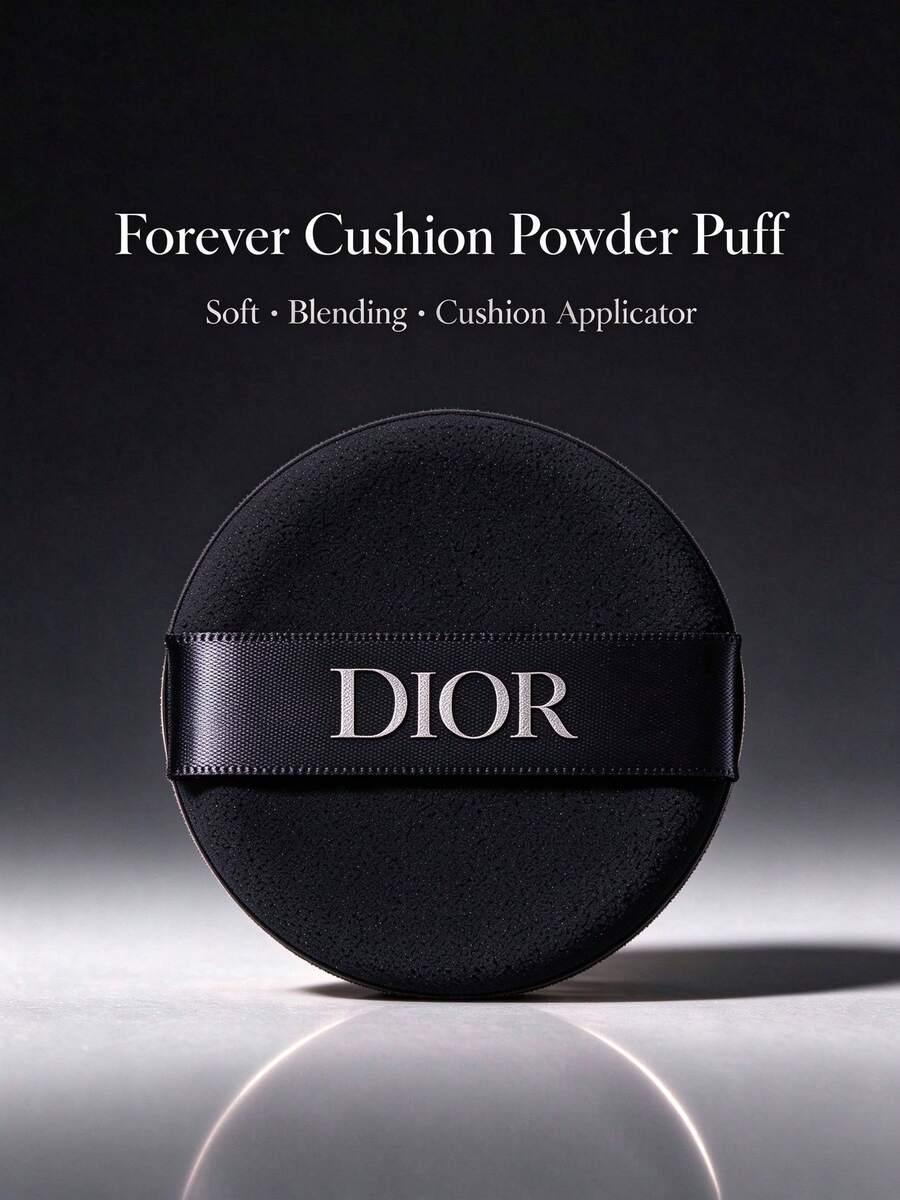 Dior Makeup Artist Exclusive Thickened Cotton Candy Powder Puff, Non-Absorbent, Super Soft And Adherent - Black - View 1