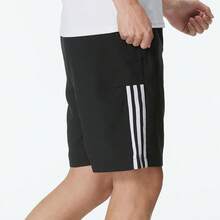 Adidas Future Icons Woven Shorts 3-Stripes Colorblock Quick-Dry Breathable 5-Inch Casual Sports Shorts Men's - Black - View 5