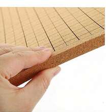1pc 12*16 Inch Woven Rope Plaid Soft Cushion Board DIY Wool Cotton Rope Weaving Fixing Tool Cork Board - Multicolor - View 5