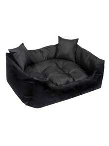 Dog Bed And Playpen 115x95cm Black 1 Piece - Rectangle - View 1