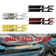 New 1Pair Motorcycle Soft Sticker Decels Logo For 135LC - A - View 1