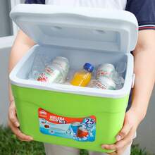 Hielera PortáTil De 16 Litros (17 QT)| Capacidad 22 Para Latas| Enfriador| Enfriador Resistente Y Liviano| Hielo - Verde - Ver 8