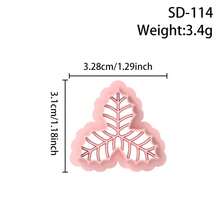 Multi-Theme Christmas Polymer Clay Cutting Molds, Classic Christmas ...