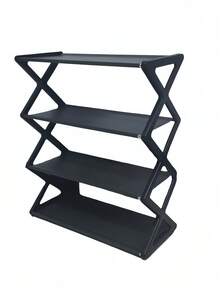 4 Layer Lightweight Shoe Storage Rack Freestanding Footwear Organizer Shelf For Entrance Bedroom Closet - Multicolor - View 11