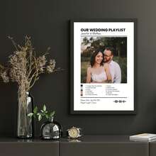 1 tấm poster in danh sách phát tùy chỉnh, poster kỹ thuật số cá nhân hóa, poster âm nhạc có thể tùy chỉnh, bài hát đặc biệt cá nhân hóa, in bìa cặp đôi, tranh tường tùy chỉnh, ảnh tùy chỉnh, đồ vật tùy chỉnh, trang trí phòng, tùy chọn khung - Nhiều màu - Xem 11