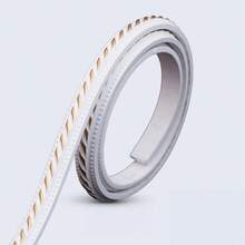 1pc Self-Adhesive Peel And Stick Decorative Trim Line, Flexible Wall Decor Strip, 3D Embossed Decorative Line, Suitable For Tile, Wood Wall Panel, Photo Frame Border, Tassel Edge, Ceiling Wallpaper Decoration Line - 1pc - View 12