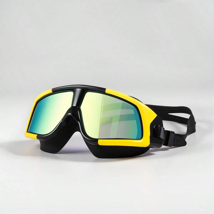 WEITIS Adult Large Frame Swimming Goggles, HD Waterproof Anti-Fog Unisex Professional Diving Swim Glasses
