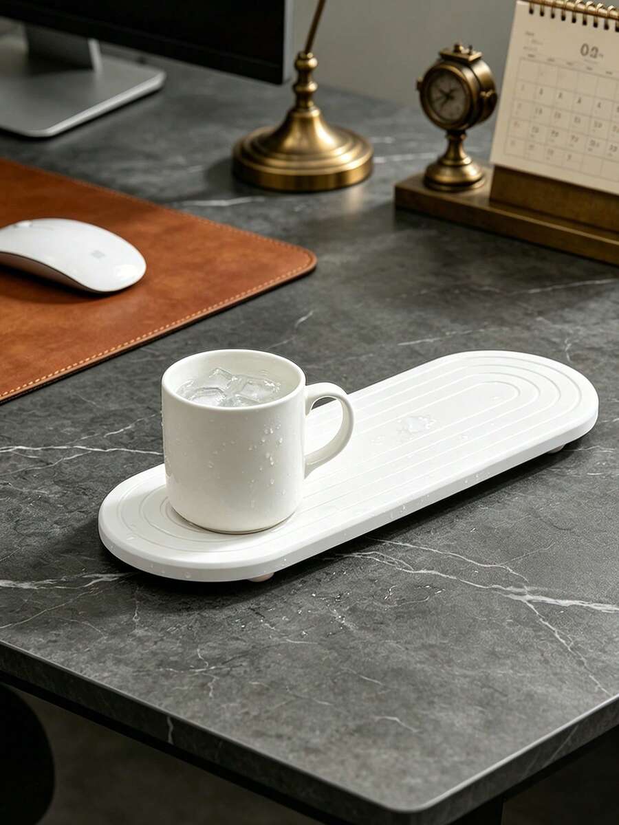 Sous-verres - Blanc - Voir 1