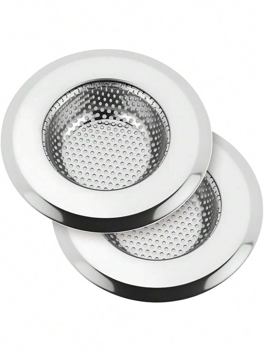 Large Kitchen Sink Strainer For Most Sink Drains Wide Rim Sink Drain Filter Round Drain Stopper Garbage Disposal Plug Sieve Basket Strainer Hollow Food Catcher Household Items Home Bathroom Decor House Kitchen Essentials Accessories Kitchen Gadgets