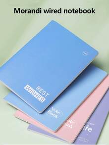 Minimalist B5 Notebook, 16K Lined Practice Book For Middle School Students, Highly Attractive INS Style A5 Softcover Memo Copybook - Multicolor - View 1