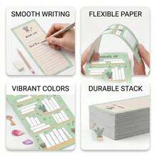 30pcs Reading Tracker Bookmarks Mixed Color Floral Botanical Bookshelf Cards Double-Sided Rustic Style Book List Record Planner Accessories Aesthetic Book Lover DIY Handmade 2.56x6.5 Inches - 6-pack Assorted - View 4
