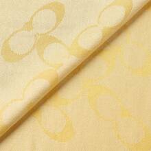 Coach Women'S Scarf With Classic C-Logo Jacquard Pattern And Tassels 29CO100562-740 - Yellow 29CO100562-740 - View 8