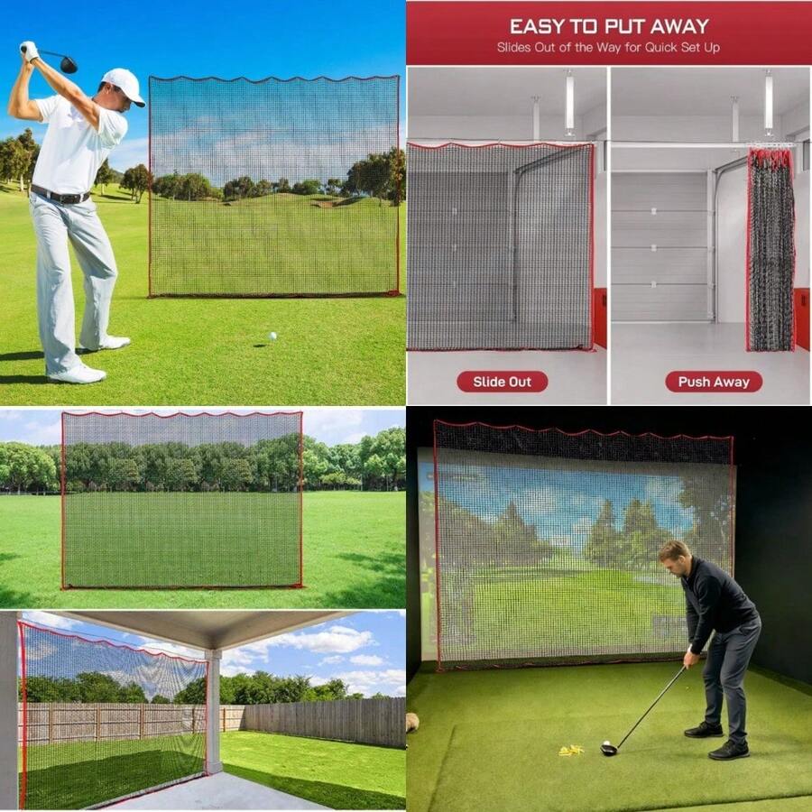 Golf Net 10x10 Foot Golf Practice Sport Net High Impact Golf Hitting Barrier Net - 26SSY-WIN-UK-3*3Golf Net - View 1