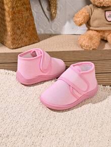 Infant Toddler Shoes Comfortable Children's Ankle Boots Snow Boots Baby Shoes - Pink - View 2