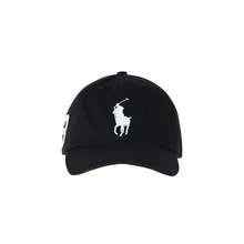 Polo Ralph Lauren Unisex Baseball Cap With Embroidered Pony Logo - Black 323980965001-oS - View 3