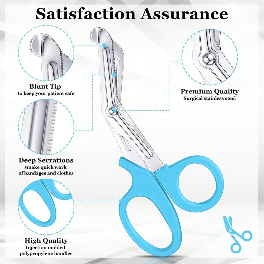 1pc Office Scissors With Retractable ID Badge Lanyard, 4 Colors Available (Blue, Black, Purple, Pink), Stainless Steel Scissors For Sewing And Daily Use, Pocket Portable Design
