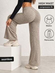 Women Pants - Beige - View 7