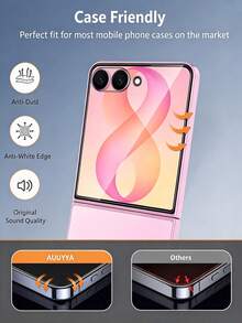 3 Packs [2026 New] 9H Tempered Glass Screen Protector ForSamsung Galaxy Z Flip 8/Z /Z Fold 8/Z Fold 7 – Anti-Fingerprint, Bubble-Free, Anti-Scratch, Ultra Drop Protection, Easy Installation - Clear - View 3
