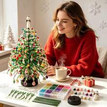 Kit De Árbol De Navidad Con Cuentas Para Hacer Tú Mismo, Jue - 1 - Ver 8