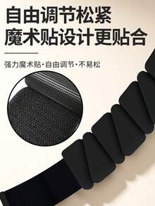1對彩色魔鬼氈三角矽膠加重腕帶，可調節瑜伽健身環，適用於芭蕾與皮拉提斯 - A - 查看 7