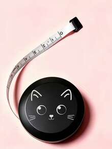 Cute Cat Mini Retractable Tape Measure, Double-Sided Metric And Imperial, Soft Sewing Tape Measure, Portable Measuring Tape, Sewing Tool, Retractable Clothing Waist Tape Measure - Multicolor - View 10