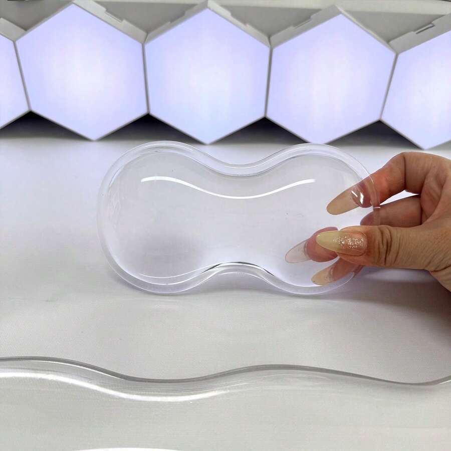 Transparent Gel Mouse Wrist Rest. The Green Cooling Soft Ergonomic ...